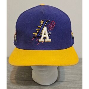 Kobe Bryant LA Lakers Twenty Two Snapback Purple Cap Hat Champions Hall of‎ Fame